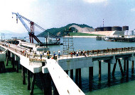 厦门博坦十万吨级油码头工程